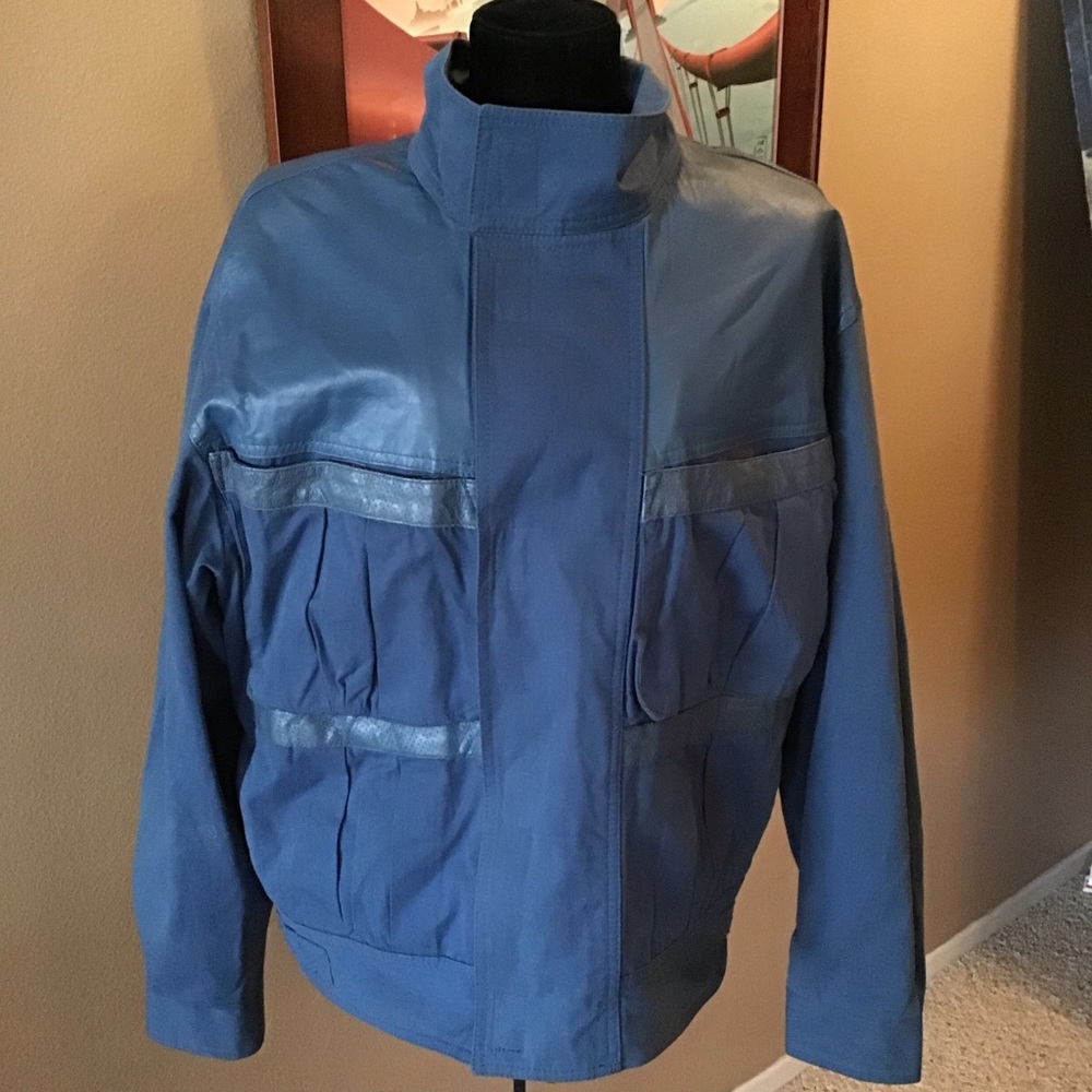 Members Only Grand Prix Jacket, Size Medium